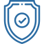 Agendar 2 ícone escudo seguro